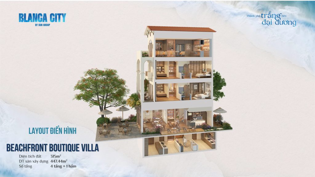 Beachfront Boutique Villa 